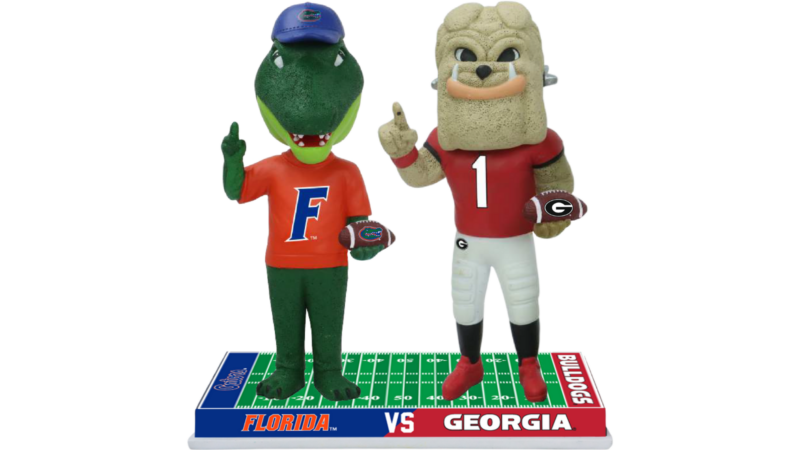 National Bobblehead Hall of Fame and Museum unveil Florida Gators vs. Georgia Bulldogs Football Rivalry bobblehead
